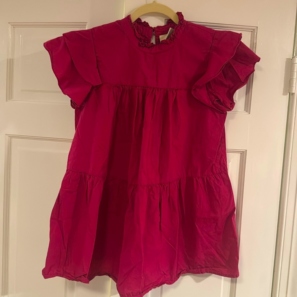 Maeve by Anthropologie Fuchsia  Dress